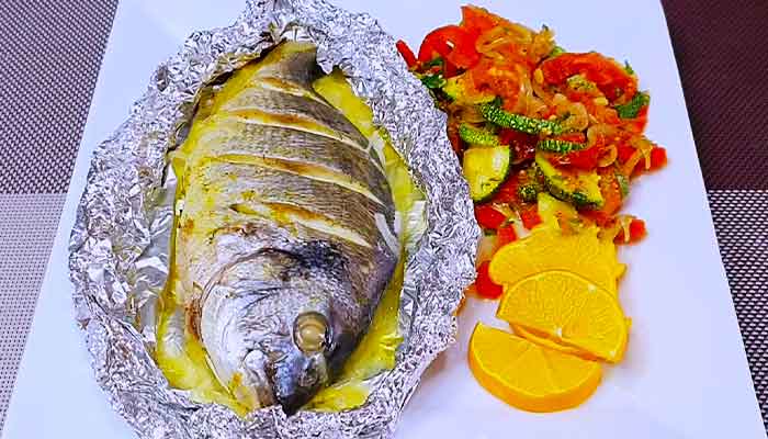 Рыба с лимоном в духовке - пошаговый рецепт с фото на вторсырье-м.рф